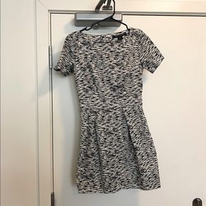 French connection striped mini dress